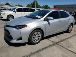 Salvage cars for sale at Littleton, CO auction: 2018 Toyota Corolla L