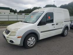 Salvage trucks for sale at Assonet, MA auction: 2013 Ford Transit Connect XLT