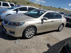 Salvage cars for sale at Littleton, CO auction: 2015 Honda Accord EXL