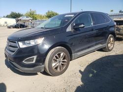 Salvage cars for sale at Sacramento, CA auction: 2016 Ford Edge SEL