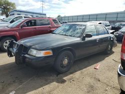 Salvage cars for sale at Albuquerque, NM auction: 2011 Ford Crown Victoria Police Interceptor