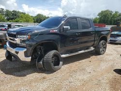 Chevrolet Silverado k1500 lt salvage cars for sale: 2019 Chevrolet Silverado K1500 LT