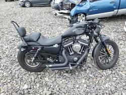 Salvage motorcycles for sale at Windham, ME auction: 2013 Harley-Davidson XL883 Iron 883