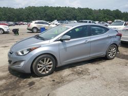 Salvage cars for sale at Florence, MS auction: 2015 Hyundai Elantra SE