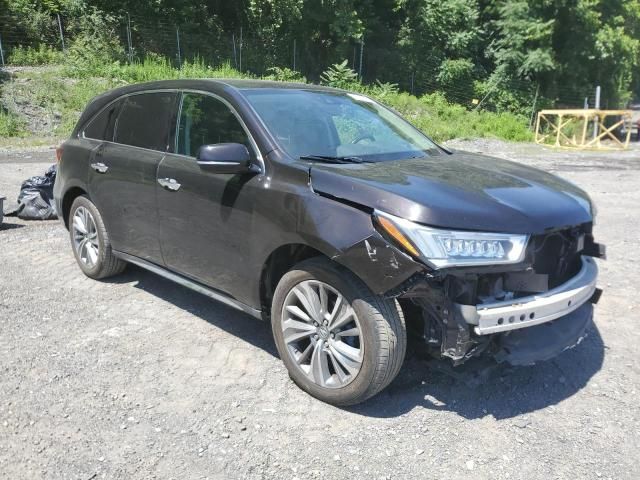 2017 Acura MDX Technology