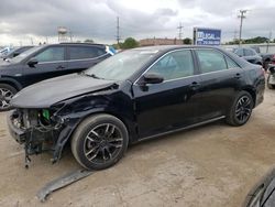 Salvage cars for sale at Chicago Heights, IL auction: 2012 Toyota Camry Base