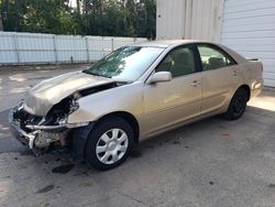 Toyota salvage cars for sale: 2002 Toyota Camry LE