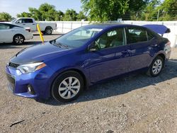 Toyota salvage cars for sale: 2016 Toyota Corolla L