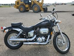 Salvage motorcycles for sale at Bismarck, ND auction: 2007 Honda VT750 DC
