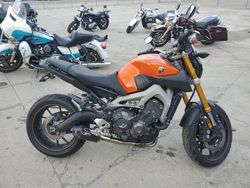 Salvage motorcycles for sale at Columbus, OH auction: 2014 Yamaha FZ09