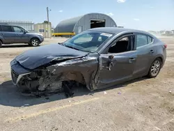 Salvage cars for sale at Wichita, KS auction: 2015 Mazda 3 Touring