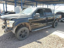 Salvage cars for sale at Phoenix, AZ auction: 2016 Ford F150 Supercrew