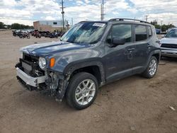 Salvage cars for sale from Copart Colorado Springs, CO: 2021 Jeep Renegade Latitude