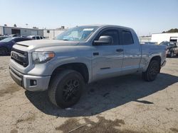 Salvage trucks for sale at Vallejo, CA auction: 2017 Toyota Tundra Double Cab SR/SR5