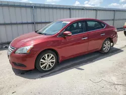 Salvage cars for sale at Kansas City, KS auction: 2013 Nissan Sentra S