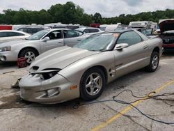 Salvage cars for sale at Sikeston, MO auction: 2002 Pontiac Firebird