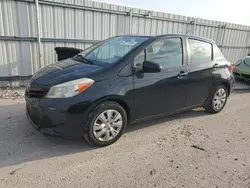 Salvage cars for sale at Kansas City, KS auction: 2012 Toyota Yaris