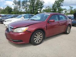 Salvage cars for sale from Copart Milwaukee, WI: 2011 Chrysler 200 Touring