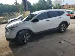 Salvage cars for sale at Gaston, SC auction: 2019 Honda CR-V LX