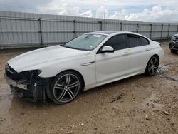 Salvage cars for sale from Copart Houston, TX: 2018 BMW 640 I Gran Coupe