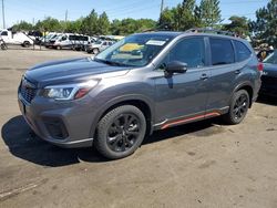 Subaru salvage cars for sale: 2020 Subaru Forester Sport