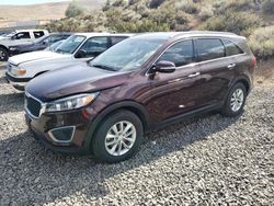 Salvage cars for sale at Reno, NV auction: 2016 KIA Sorento LX