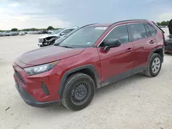 Salvage cars for sale from Copart San Antonio, TX: 2020 Toyota Rav4 LE