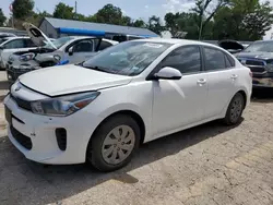 Salvage cars for sale at Wichita, KS auction: 2020 KIA Rio LX