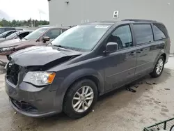 Dodge salvage cars for sale: 2016 Dodge Grand Caravan SXT