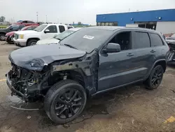 Salvage cars for sale at Woodhaven, MI auction: 2017 Jeep Grand Cherokee Laredo