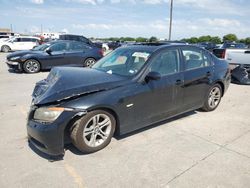 Salvage cars for sale at Grand Prairie, TX auction: 2008 BMW 328 I