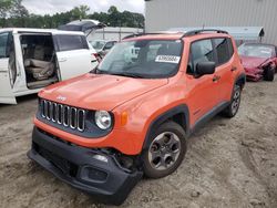 Jeep salvage cars for sale: 2017 Jeep Renegade Sport