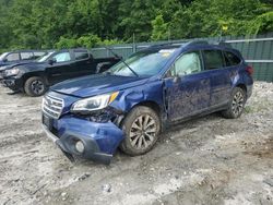 Salvage cars for sale at Candia, NH auction: 2017 Subaru Outback 2.5I Limited