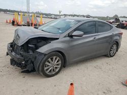 Salvage cars for sale from Copart Houston, TX: 2014 Hyundai Elantra SE