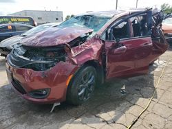 Salvage cars for sale at Chicago Heights, IL auction: 2019 Chrysler Pacifica Touring Plus