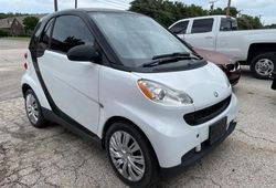 Salvage cars for sale at Grand Prairie, TX auction: 2012 Smart Fortwo Pure