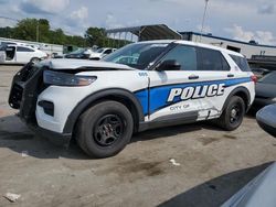 Salvage cars for sale at Lebanon, TN auction: 2022 Ford Explorer Police Interceptor