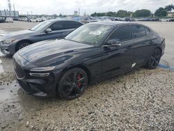 Carros dañados por inundaciones a la venta en subasta: 2023 Genesis G70 Base