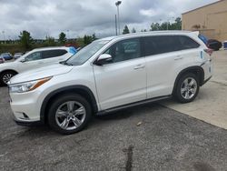 Toyota salvage cars for sale: 2015 Toyota Highlander Limited