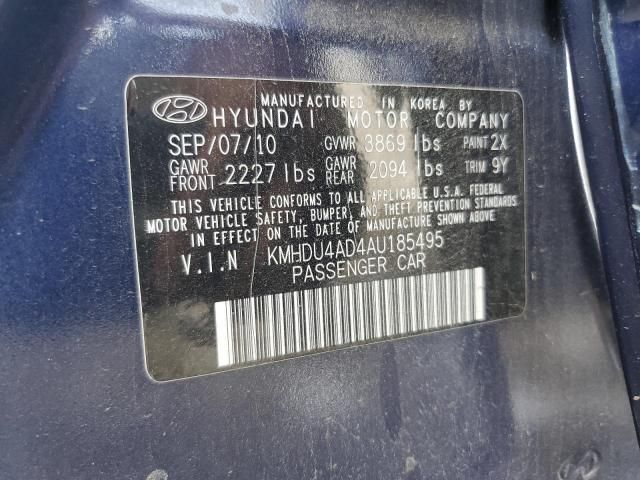 2010 Hyundai Elantra Blue