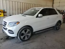 Salvage cars for sale at Abilene, TX auction: 2016 Mercedes-Benz GLE 350