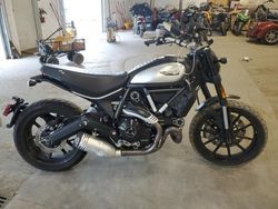 Salvage motorcycles for sale at Center Rutland, VT auction: 2021 Ducati Scrambler Desert Sled