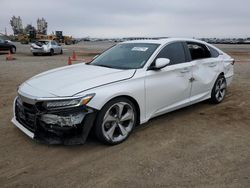 Salvage cars for sale at San Diego, CA auction: 2018 Honda Accord Touring