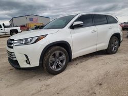 Toyota Vehiculos salvage en venta: 2019 Toyota Highlander Limited