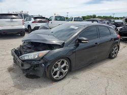 Salvage cars for sale from Copart Indianapolis, IN: 2015 Ford Focus ST