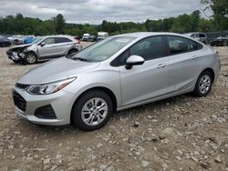 Salvage cars for sale at Candia, NH auction: 2019 Chevrolet Cruze LS