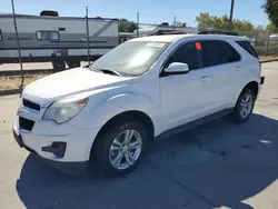 Salvage cars for sale from Copart Sacramento, CA: 2014 Chevrolet Equinox LT