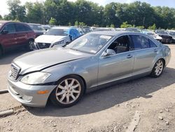 Salvage cars for sale at Chalfont, PA auction: 2008 Mercedes-Benz S 550