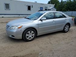 Salvage cars for sale from Copart Lyman, ME: 2007 Toyota Camry CE