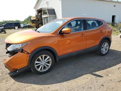 Salvage cars for sale at Portland, MI auction: 2017 Nissan Rogue Sport S